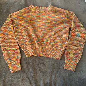 Colorful Knit Sweater